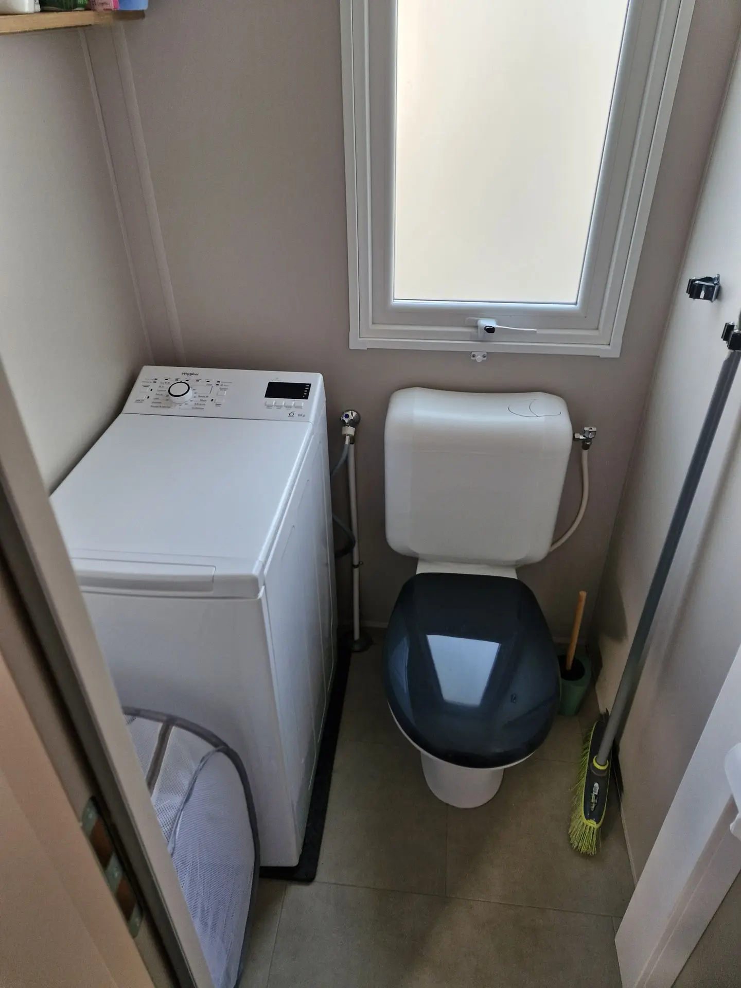 wc + machine a laver